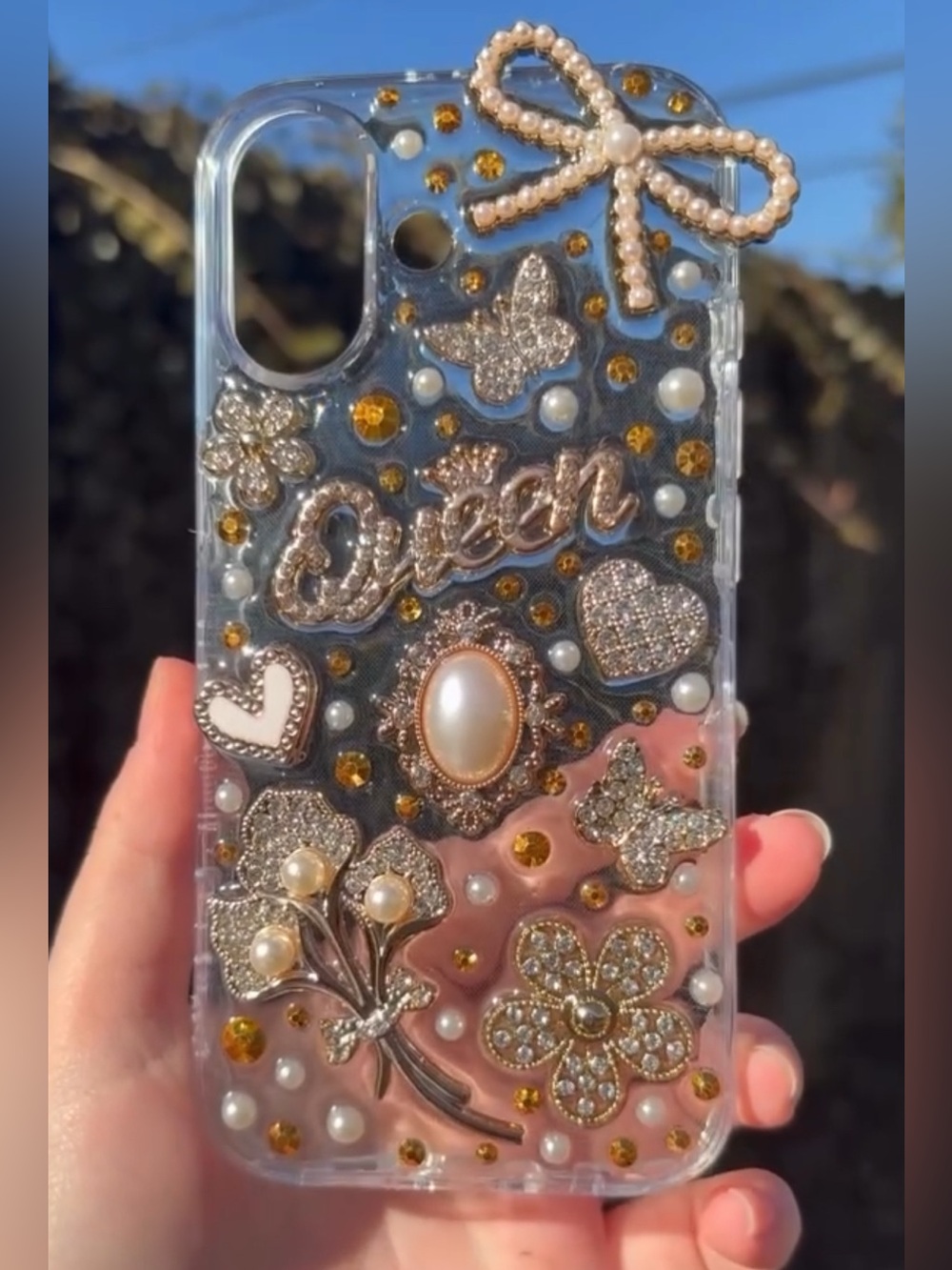 iPhone charm case